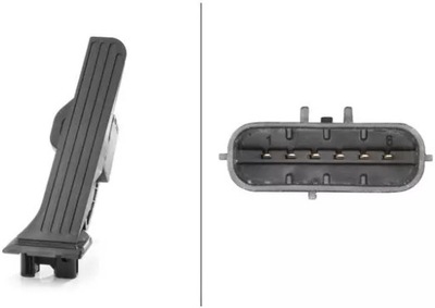 Hella педаль газа 6pv 008 890-711 фото №1