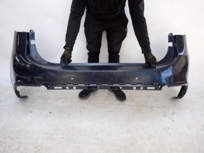 Kia carens iv 4 13-19 бампер задня задній pdc фото №1