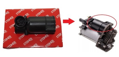 Корпус компрессор подвеска do mercedes w164 w166 w251 w221 x164 gle фото №1