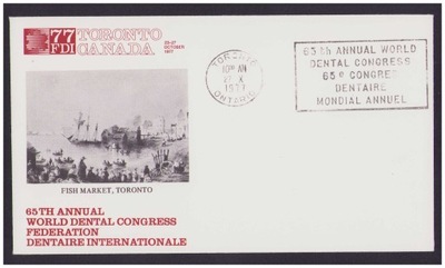 65 th Annual World Dental Kongress - Kanada Ontario 1977