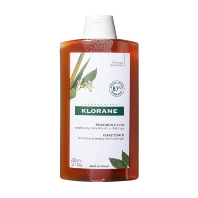 KLORANE GALANGA ANTI-DANDRUFF REBALANCING SHAMPOO - VOLUME: 400 ML