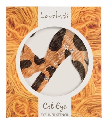 Lovely Cat Eye Stencil Szablon do eyelinera 2szt