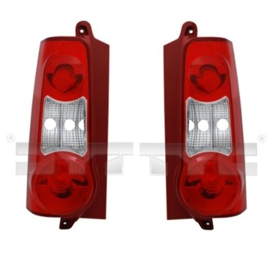 CITROEN BERLINGO 08-12 LAMPS REAR REAR RIGHT + LEFT SET  