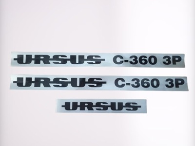 Naklejki Ursus C-360 C360 3P KOMPLET