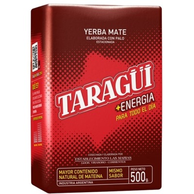 Yerba Mate Taragui Energia 500 g