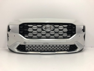 Hyundai santa fe iv lift 2020 бампер передній фото №1