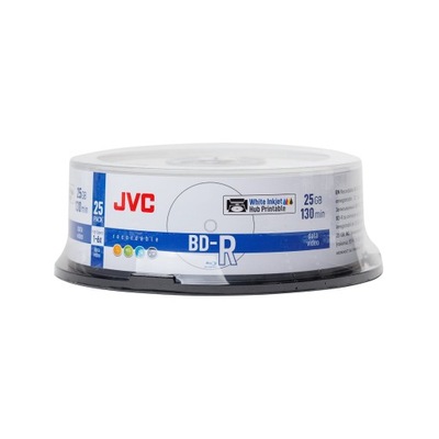 JVC BD-R 25GB 6X PRINTABLE CAKE BOX * 25szt