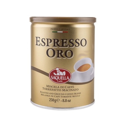 Kawa Saquella Espresso Oro w Puszce 250 g