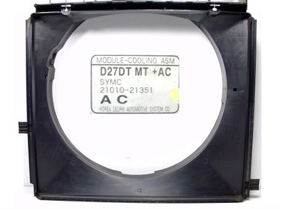 Ssangyong rodius 2.7 корпус вентилятора радіатора захист фото №1