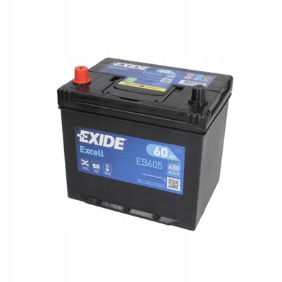 АКУМУЛЯТОР EXIDE EXCELL 60AH 390A L+