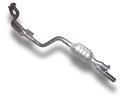 Mercedes w124 e200 2.0 e220 2.2 труба+ zam каталізатора гасник za каталізатор фото №1