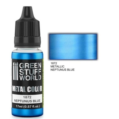 Acrylic Metal Paint Neptunus Blue farba 17ml