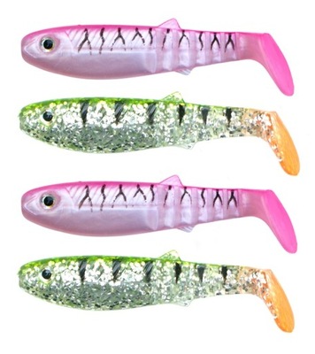 GUMA 8 CM 4 szt PRZYNETA SPINNING