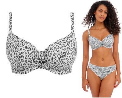 32G / 70I Freya Cala Selva leopard plunge soft biu