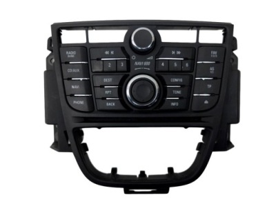 Delphi панель радіо navi opel astra j 13360093 фото №1