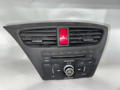 Радіо cd 39100-tv0-g011-m1 honda civic ix європа фото №1