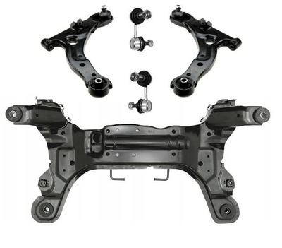 Рама подрамник балка + рычаги + стабилизатор hyundai matrix фото №1