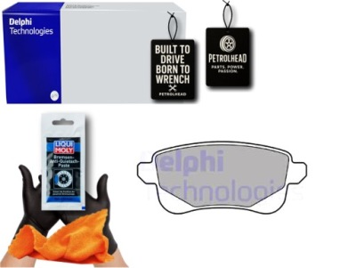 Тормозные колодки тормозные задняя renault grand scenic iii scenic #petrolhead pro+ kit3 фото №1