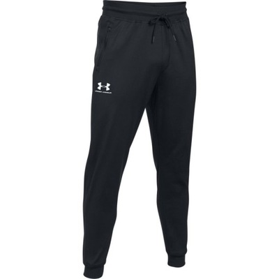 UNDER ARMOUR SPODNIE DRESOWE TRICOT BLACK r. XL