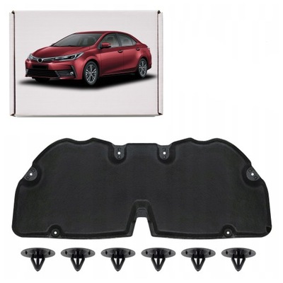 Toyota corolla xi e16 2013-2019 шумоизоляция капот 5334102280 фото №1