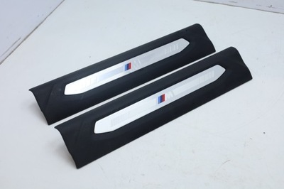 Молдинг накладки пороговые перед bmw f44 m-pakiet фото №1