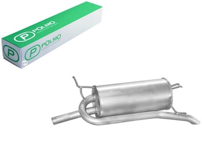 SILENCER POLMOSTROW 07.168ALU END FIAT PALIO WEEKEND 1.2.1.6 95-  