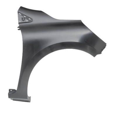 Крыло передний перед правый пластик clio iv фото №1