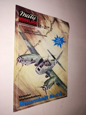 MALY MODELARZ 1-2/99 Samolot MESSERSCHMITT ME-410