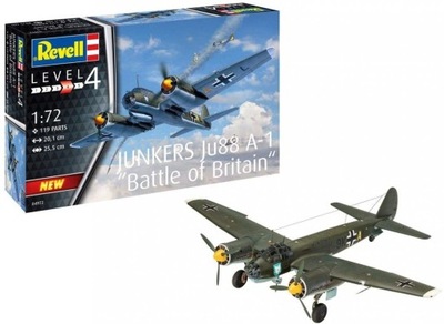 REVELL JUNKERS JU88 A1 BATTLE BRITAIN 04972 1:72