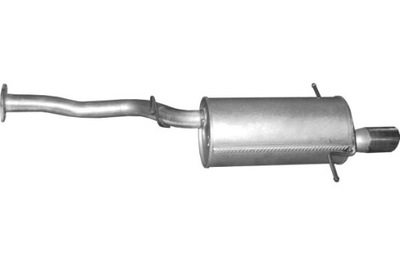 POLMO SILENCIADOR POLMOSTROW 46.31ALU TERMINAL SUBARU FORESTER 05-08 2.5 XT  