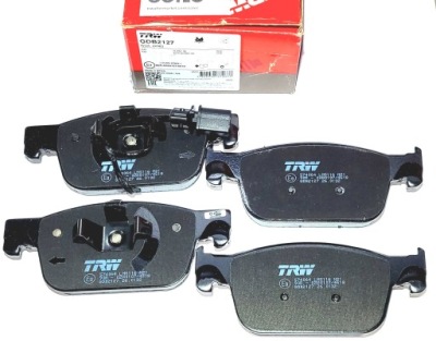 Trw тормозные колодки тормозные audi a4 15- перед фото №1