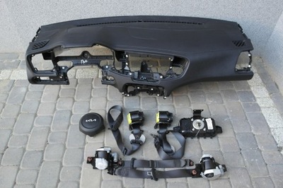 Kia ceed iii lift панель приладів консоль подушка безпеки pas pulpit фото №1