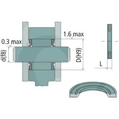 Прокладка 23815cat417 23815cat417 фото №1