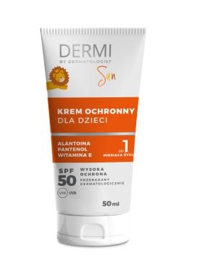 Krem ochronny dla dzieci spf 50 50ml Dermi