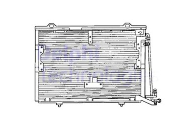 DELPHI KONDENSATORIUS KONDICIONAVIMO MERCEDES C T-MODEL S202 C W202 CLK A208 