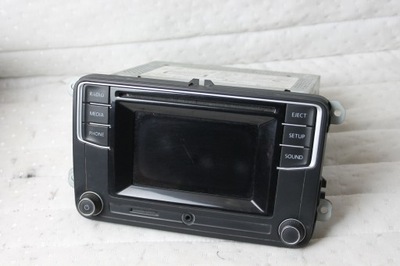 Радио vw golf passat tiguan sharan 1k8035150h фото №1