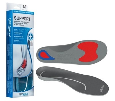 Wkładki ortopedyczne footwave support M 42-43