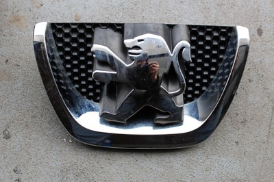 Peugeot 207 lift решітка радіатора w бампер емблема значок фото №1