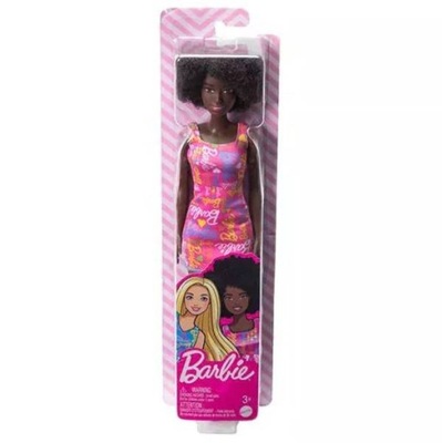 LALKA BARBIE MATTEL W RÓŻOWEJ SUKIENCE