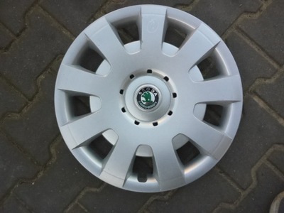 SKODA SUPERB OCTAVIA KAROQ WHEEL COVER CAP WHEELS 16'' 3T0601147 ORIGINAL  