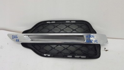 Mercedes glk x204 lift решётка заглушка бампера боковая правая хром фото №1