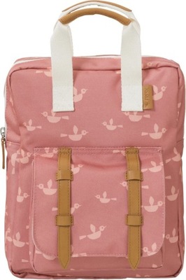 Plecak Fresk różowy ptaszki
