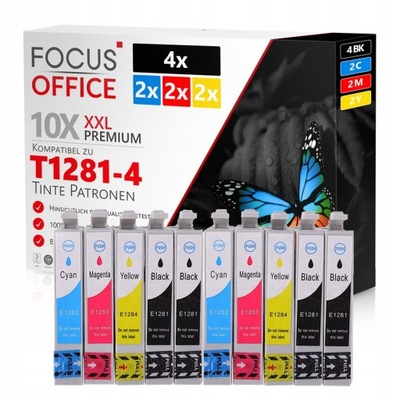 10x TUSZ DRUKARKI EPSON STYLUS SX420W SX425W SX430