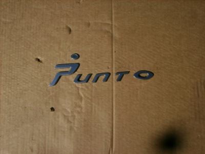 Емблема logo кришки fiat grande punto 5d 1.4 benz 163/b фото №1