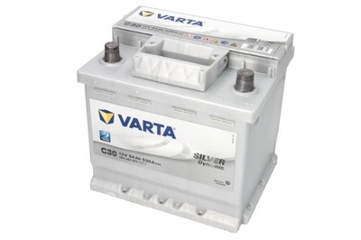 АККУМУЛЯТОР VARTA 12V 54AH/530A SILVER DYNAMIC P+