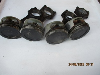 Поршень з шатун opel 1,6 8v фото №1