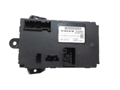 31419928 модуль блок керування сидіння перед volvo s60 iii фото №1