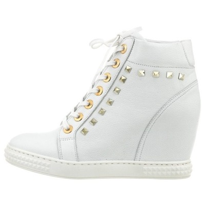 Sneakersy Carinii B3028-P-I81-000-B88 Białe R.40