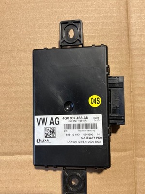 Модуль шлюз audi a6 c7 4g0907468ab фото №1