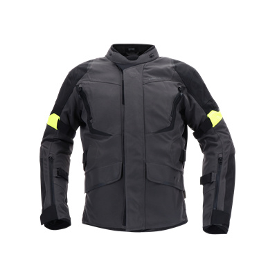 kurtka motocyklowa RICHA CYCLONE 2 GORE-TEX szara/fluo żółta L